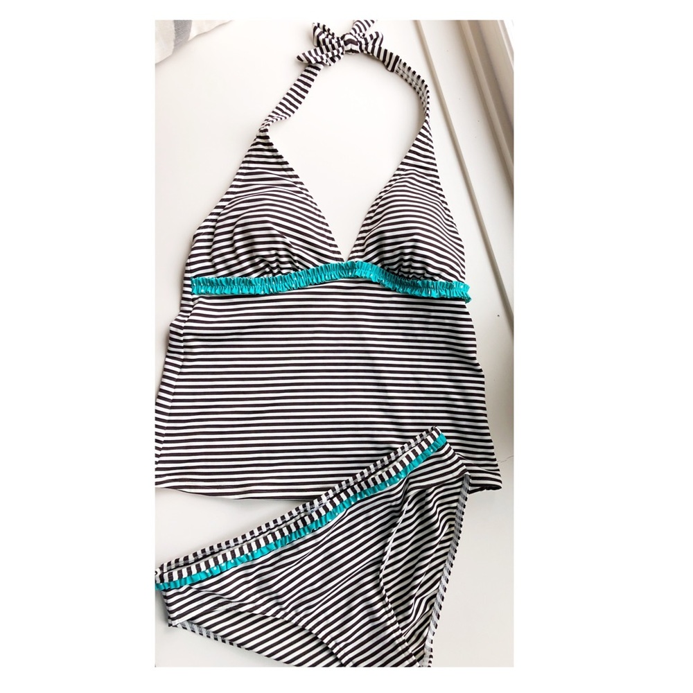 Boden Striped Tankini